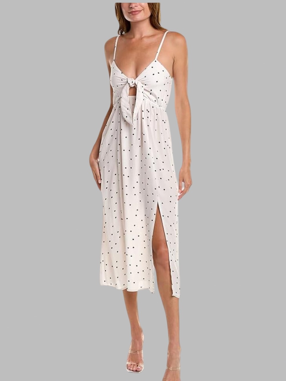 Saltwater Luxe Dotted Lindz Midi Dress